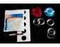 KIT-5040B. Black dishes. Do-It-Yourself "Series KIT-5040' dishes. Glass aperture 40 mm.