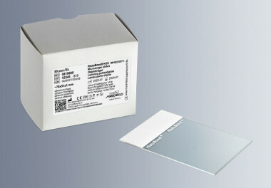 HistoBond®+SX adhesive microscope slides 76x51 mm