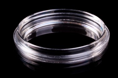 KIT-5030 dish (&lid). Size: 50x7 mm. Glass aperture 30 mm. With 'Safe Grip' rim.